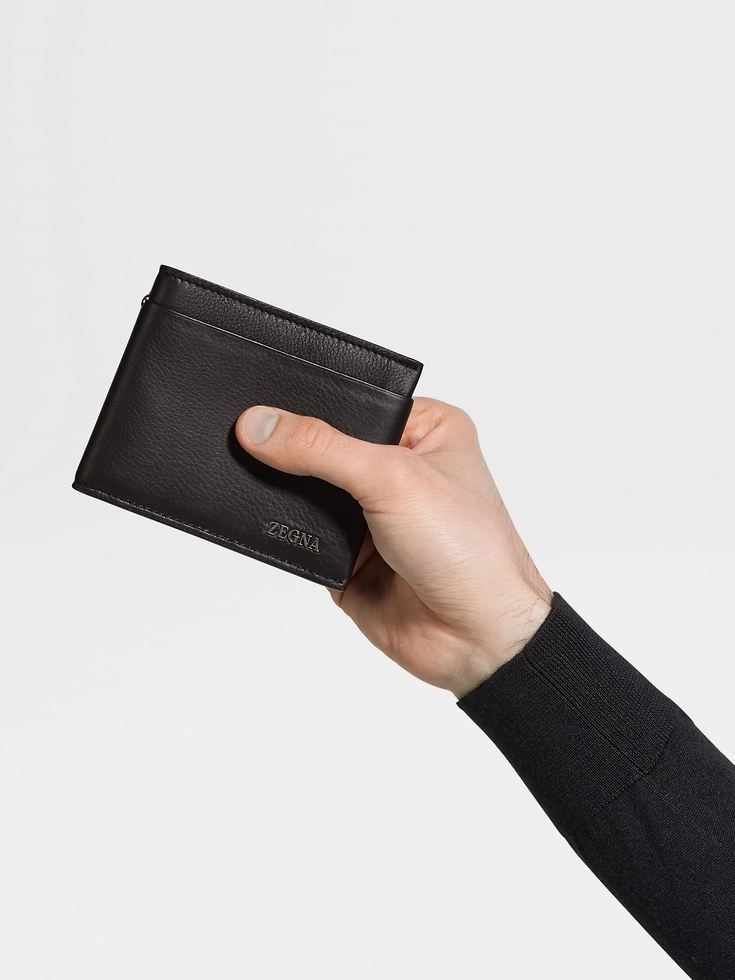 Dunkelbraune SECONDSKIN Brieftasche Dunkelbraune SECONDSKIN Brieftasche