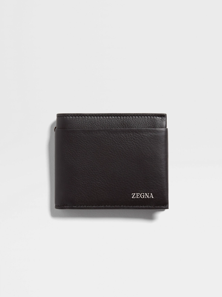 Dunkelbraune SECONDSKIN Brieftasche