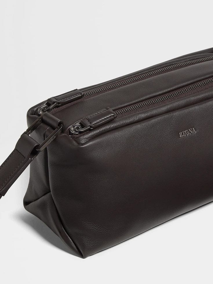 Dunkelbraune SECONDSKIN Softy Pouch Dunkelbraune SECONDSKIN Softy Pouch