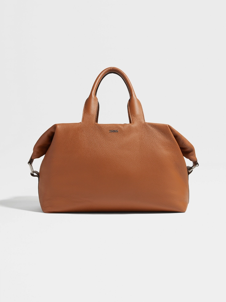 Foliage Hirschleder Reisetasche Raglan - Foliage Hirschleder Reisetasche Raglan